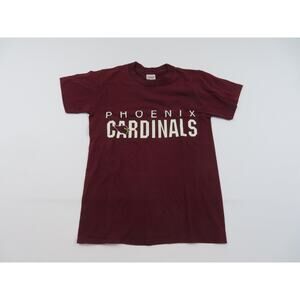 Phoenix Cardinals T-shirt Maroon Burgandy White Sz M 1980s